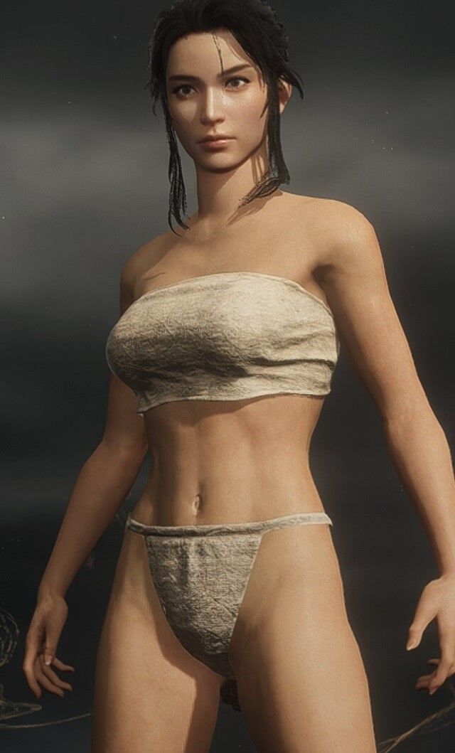 "Wo Long: Fallen Dynasty" trial version character in erotic underwear! Boob slider in full version 14