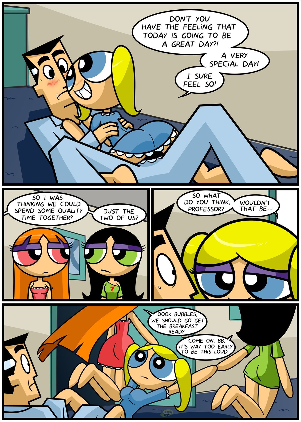 [Xierra099] Bubbles' Glee (Powerpuff Girls) [Ongoing] 3