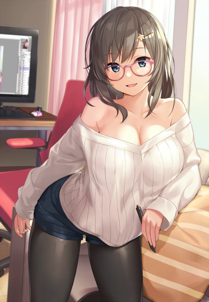 [Secondary] cute glasses picture pasted 45