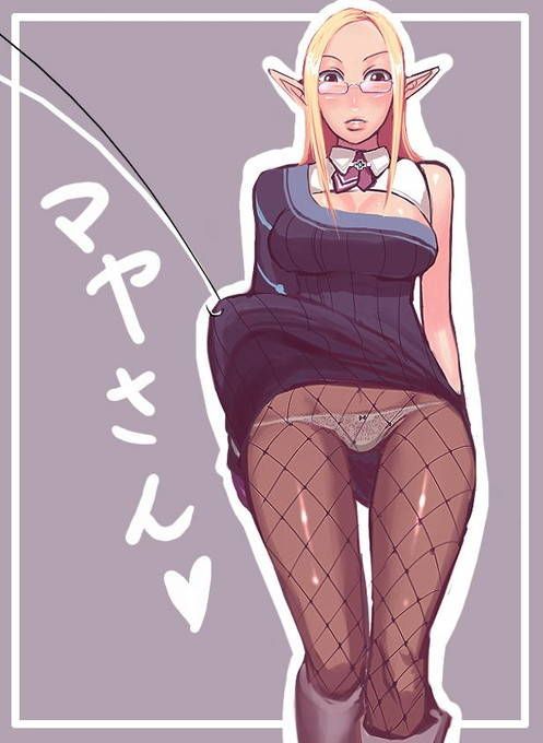 Moe illustration of tights and stockings 6