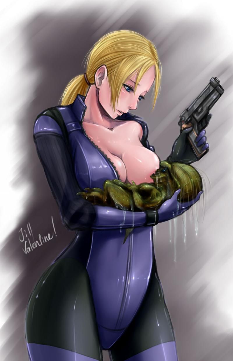 【Resident Evil Erotic Image】 Here is a secret room for those who want to see Jill Valentine's face Ahe! 12