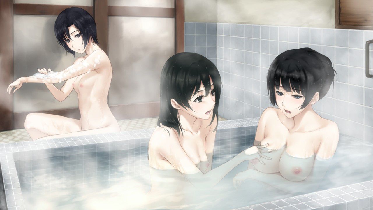 [Secondary] beautiful girl secondary erotic image of the bathing to warm together 23 [bath] 31