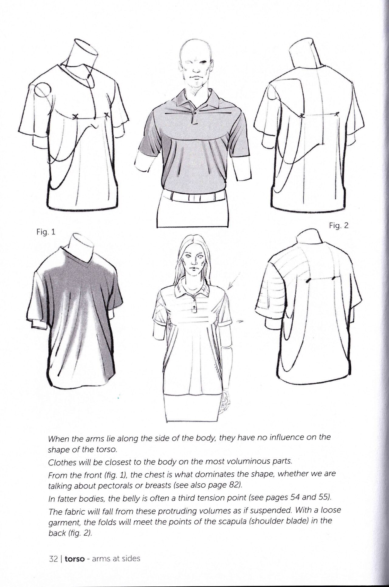 Morpho Clothing Folds and Creases Anatomy for Artists 34