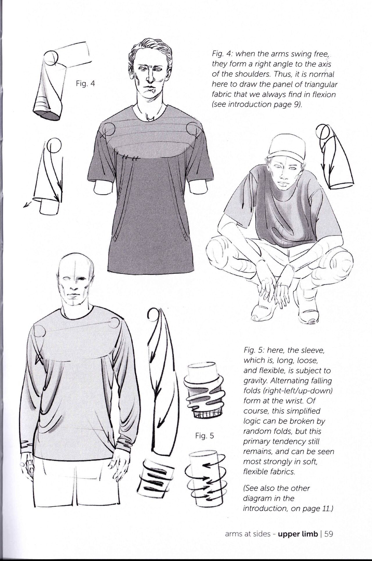 Morpho Clothing Folds and Creases Anatomy for Artists 61