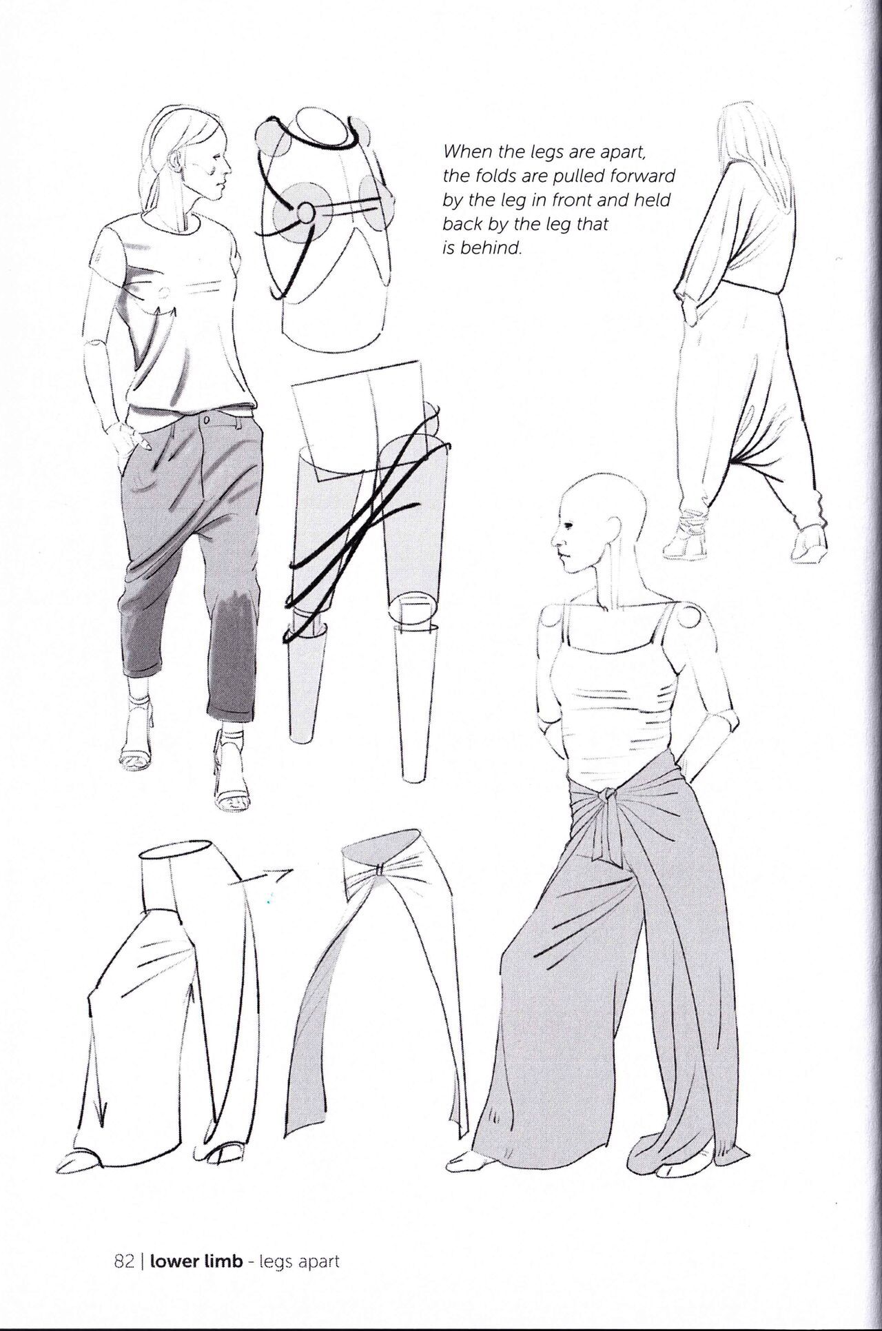 Morpho Clothing Folds and Creases Anatomy for Artists 84