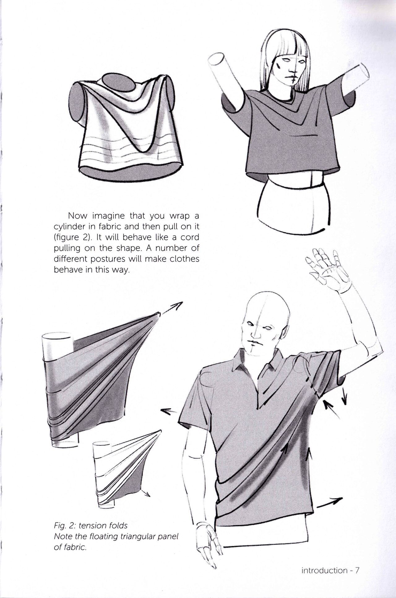 Morpho Clothing Folds and Creases Anatomy for Artists 9