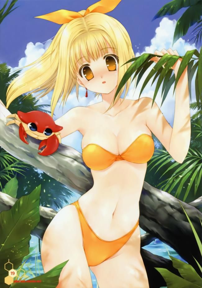 I'm going to stick erotic cute image of swimsuit! 3