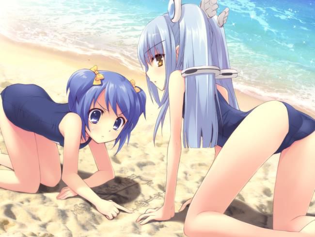 I can see the lewd charm of the swimsuit erotic image 10