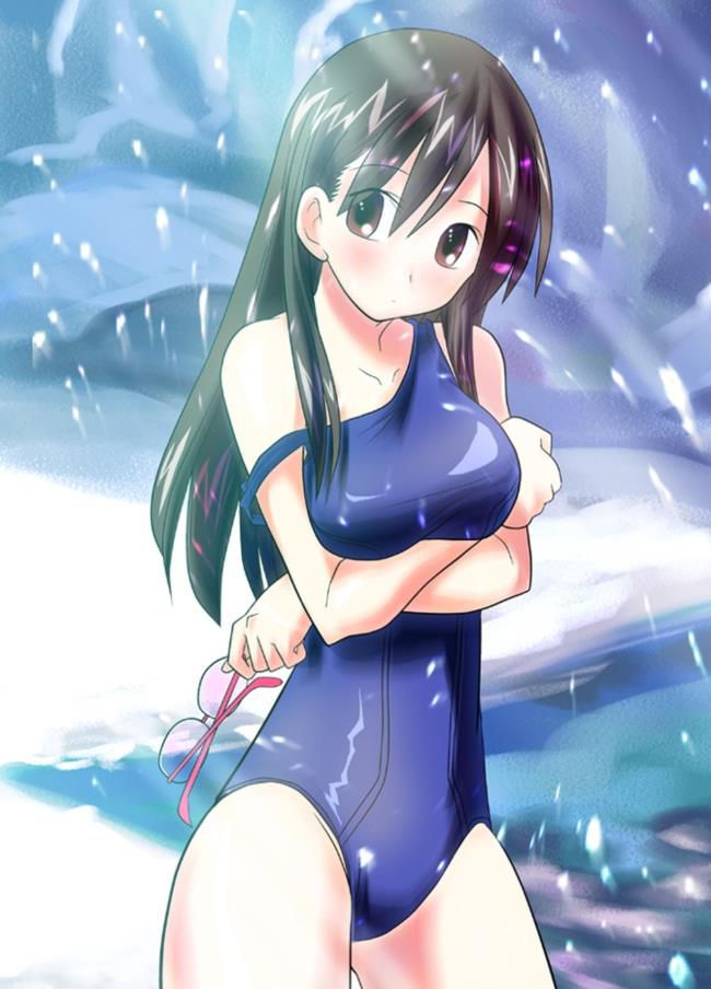 I can see the lewd charm of the swimsuit erotic image 17