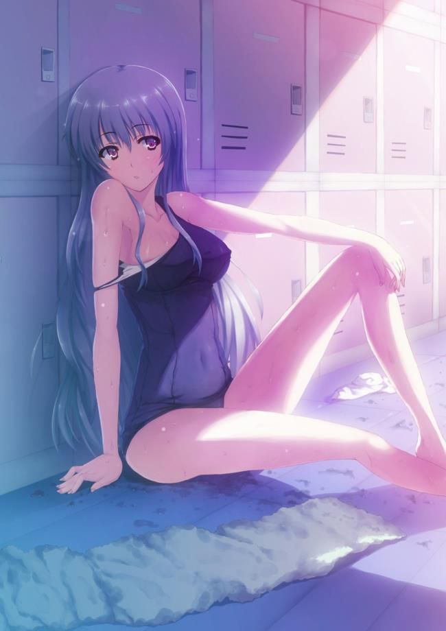 I can see the lewd charm of the swimsuit erotic image 6