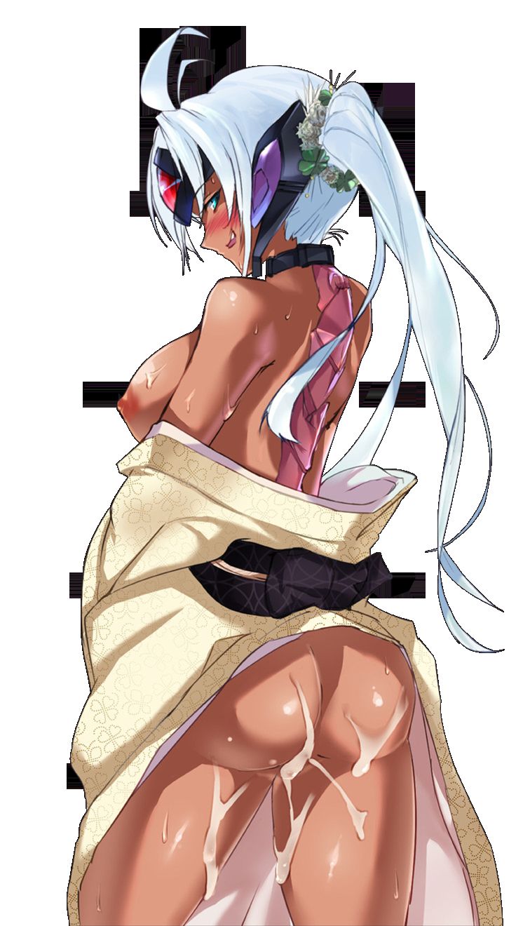 [Erotic photoshop Chara material] PNG background transparent erotic image material such as anime character that 254 42