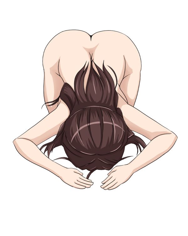 [Erotic photoshop Chara material] PNG background transparent erotic image material such as anime character that 254 59