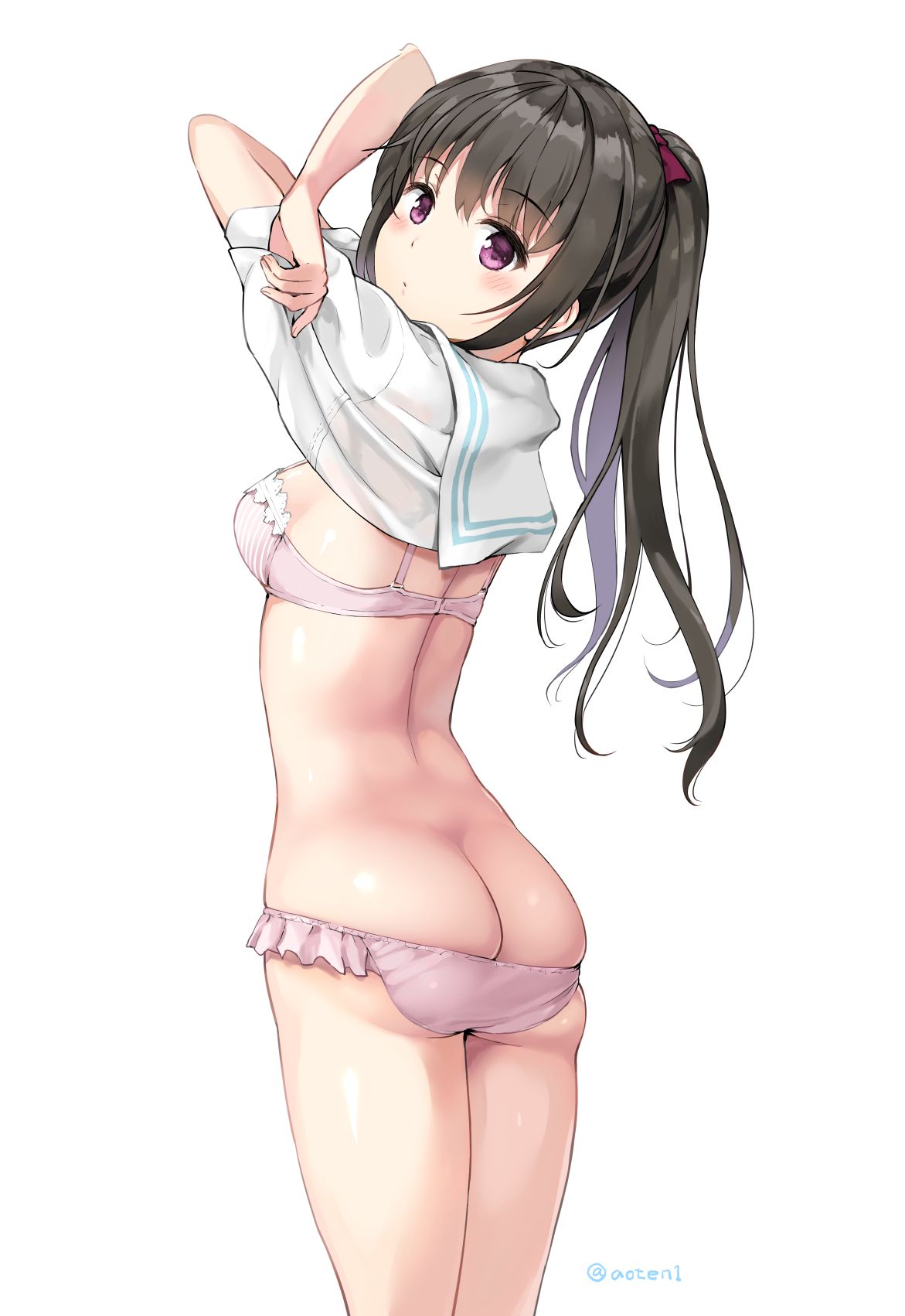 [Erotic photoshop Chara material] PNG background transparent erotic image material such as anime character that 254 64