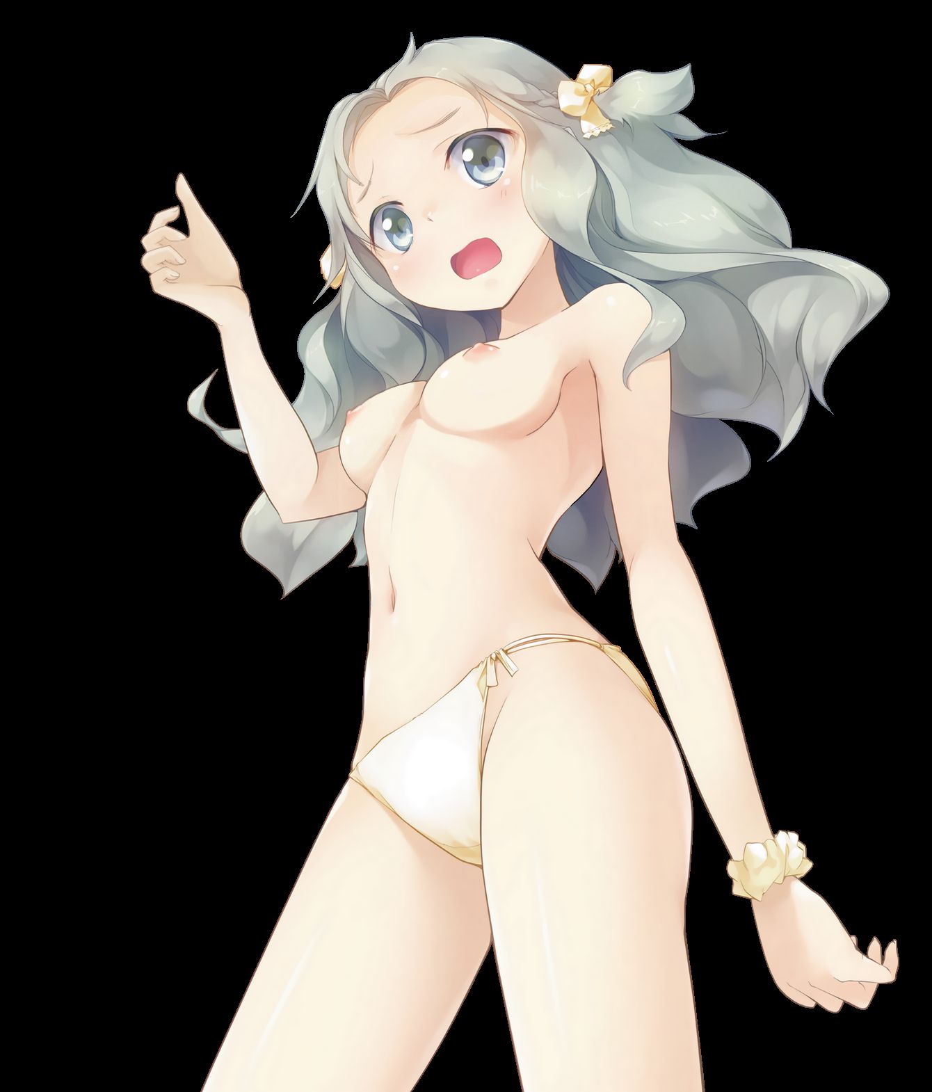 [Erotic photoshop Chara material] PNG background transparent erotic image material such as anime character that 254 72