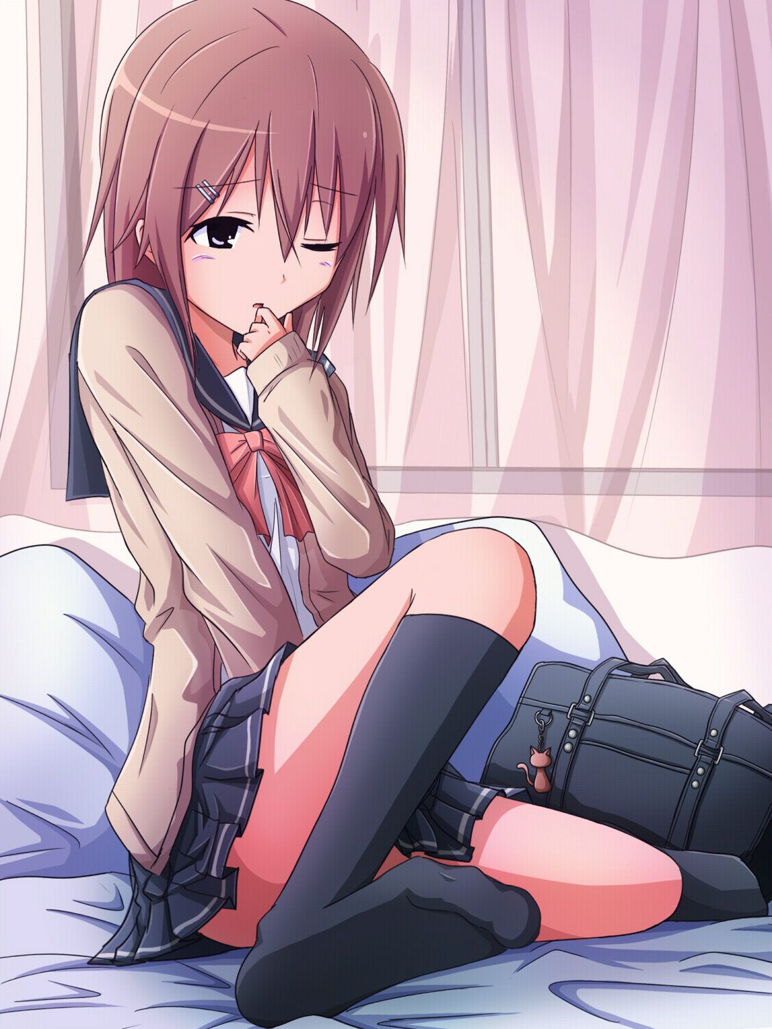 [Lolita masturbation] cute loli girl like to relax in bed or futon in her room and have a sharp copy of the figure that masturbation is banged off guard! 17