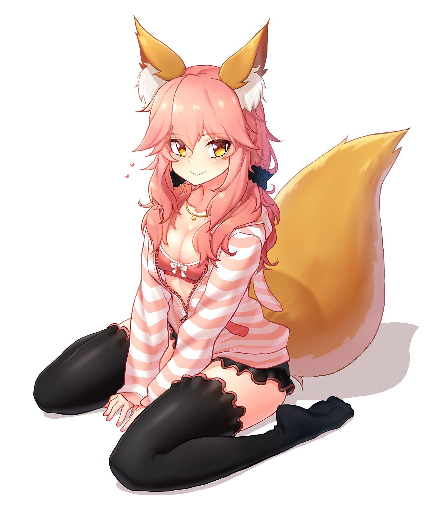 [Secondary] The second erotic image of the fox ear daughter who is dying of a sharp ear and mofumov Tail, part 15 [Fox Ear Daughter] 9