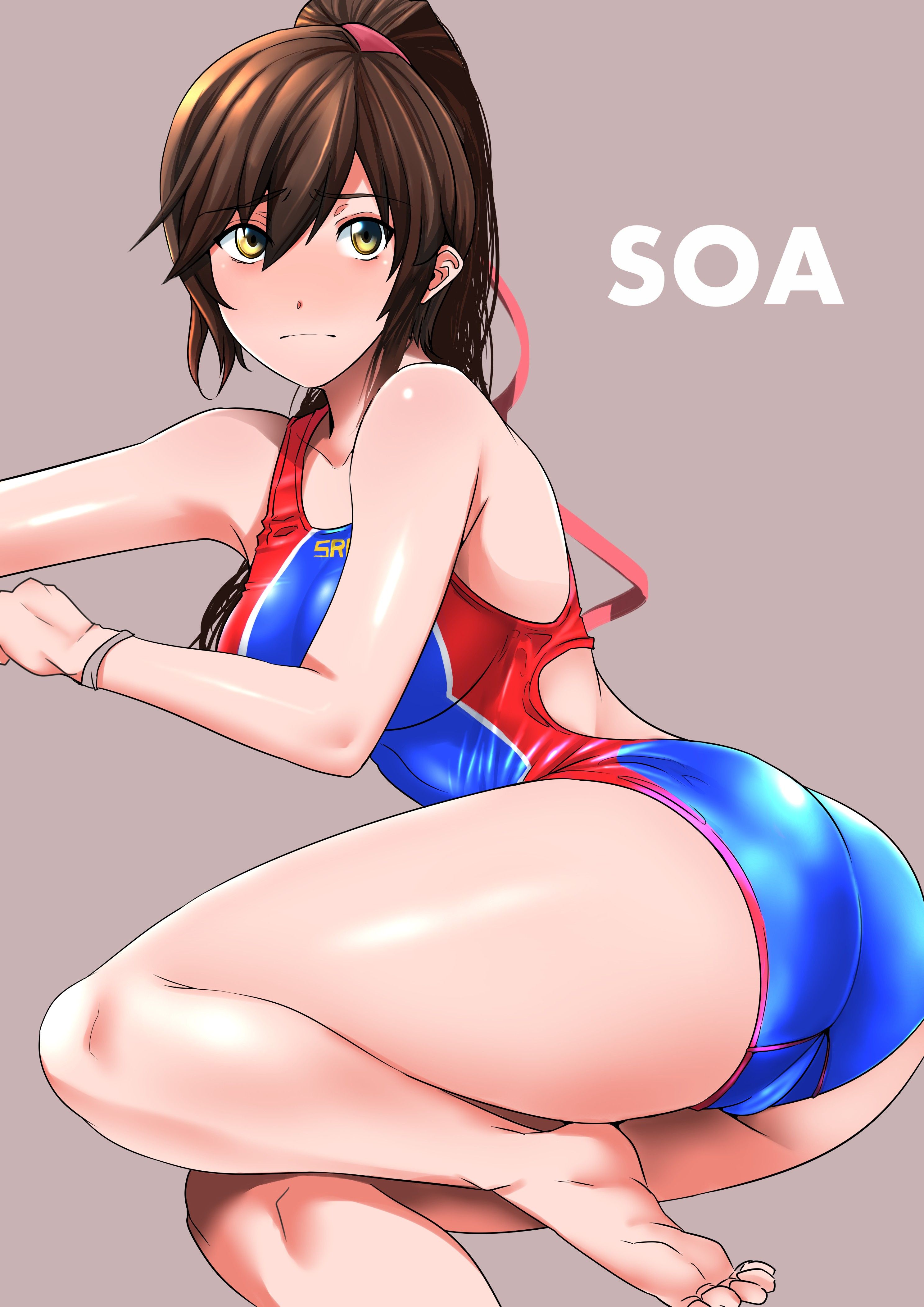 [Second] secondary erotic image of a girl wearing a swimming race swimsuit part 11 [swimsuit] 1
