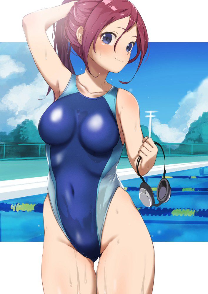 [Second] secondary erotic image of a girl wearing a swimming race swimsuit part 11 [swimsuit] 31