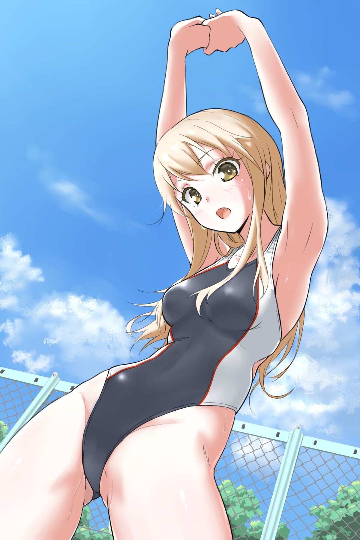 [Second] secondary erotic image of a girl wearing a swimming race swimsuit part 11 [swimsuit] 7