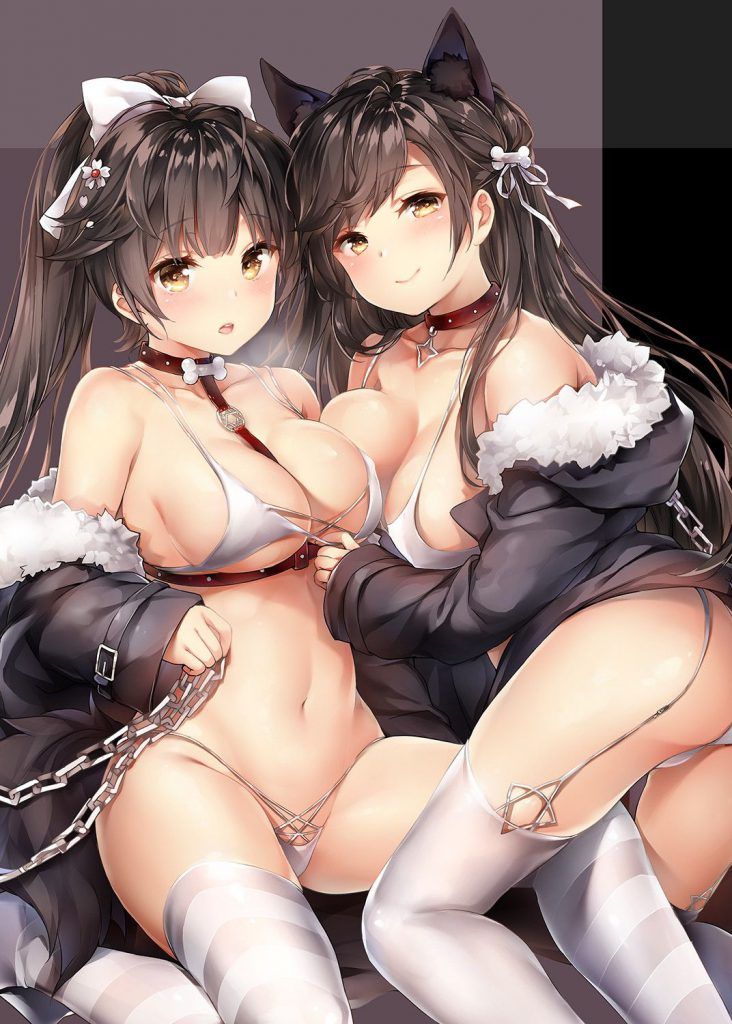 It has collected the image because Azur Lane is erotic. 13