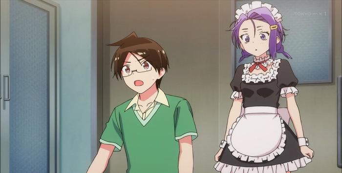 [We can not study] episode 10 capture Pixa Maid Senior appearance ww 38