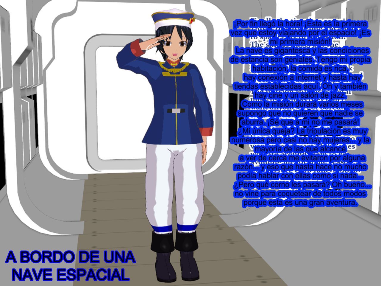 [Flamekin2] In the Space Navy [Spanish] [Biblioteca Hentai] 1