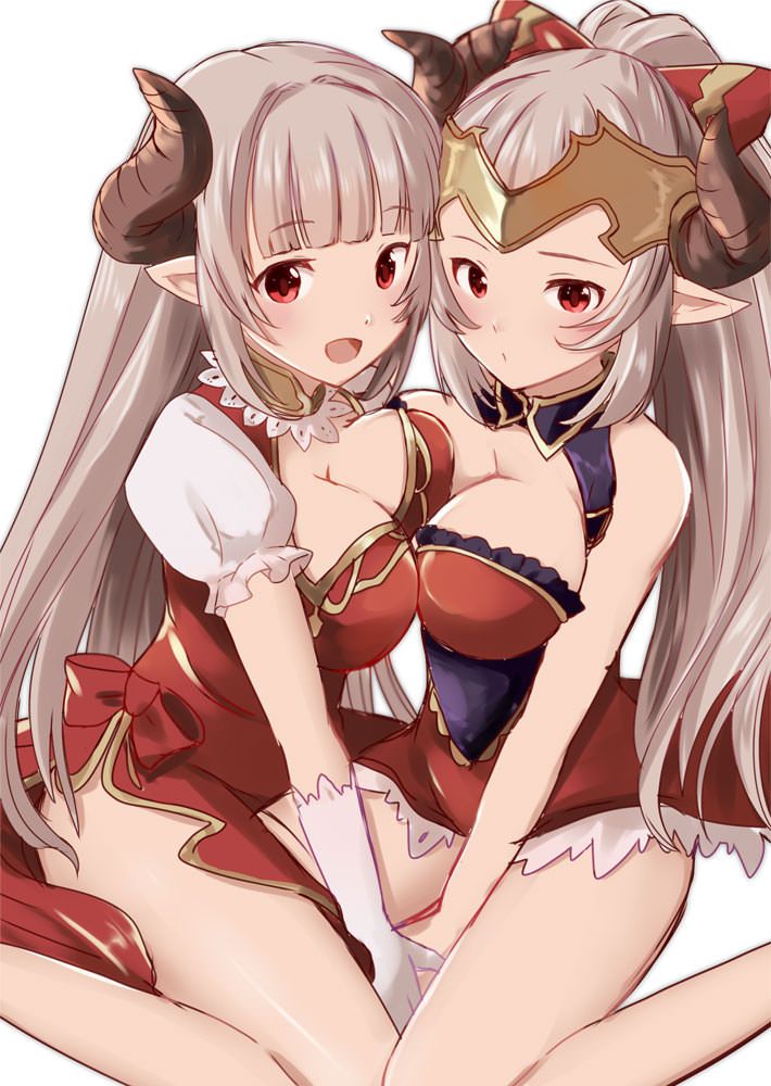 I'm going to put a cute image of the Gran Blue fantasy! 9