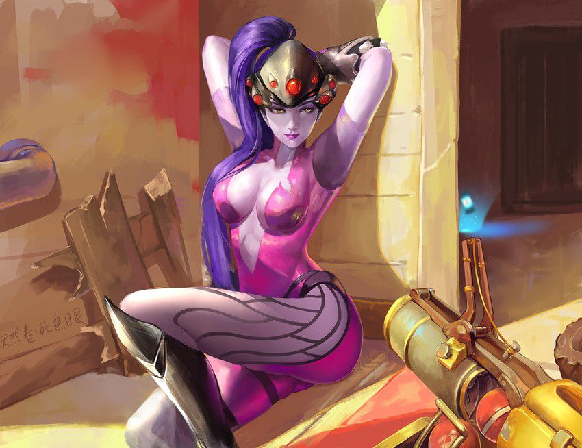 The allure of Overwatch is verified with erotic images 12