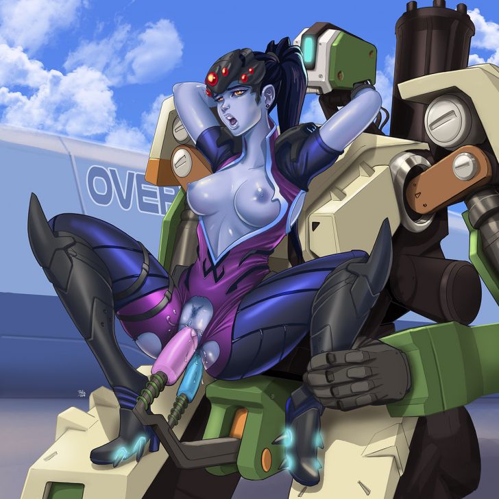 The allure of Overwatch is verified with erotic images 23