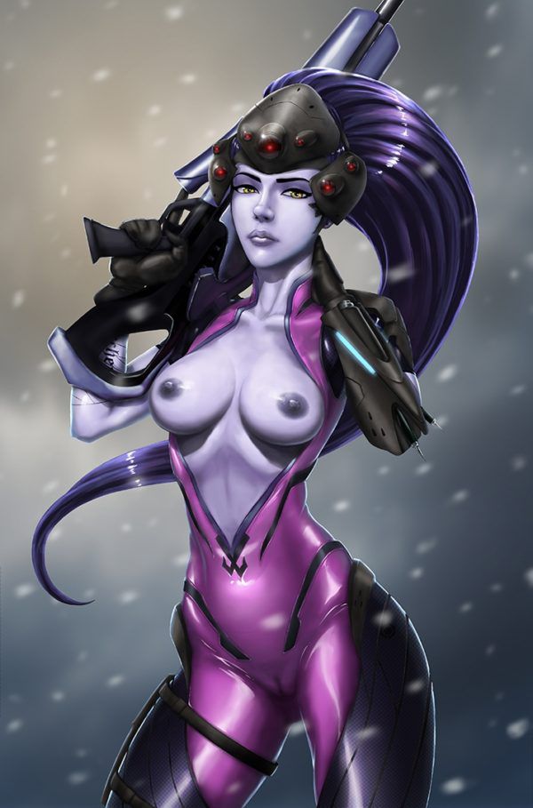 The allure of Overwatch is verified with erotic images 26