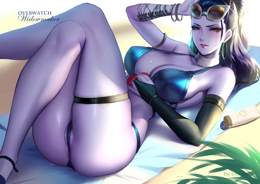 The allure of Overwatch is verified with erotic images 39