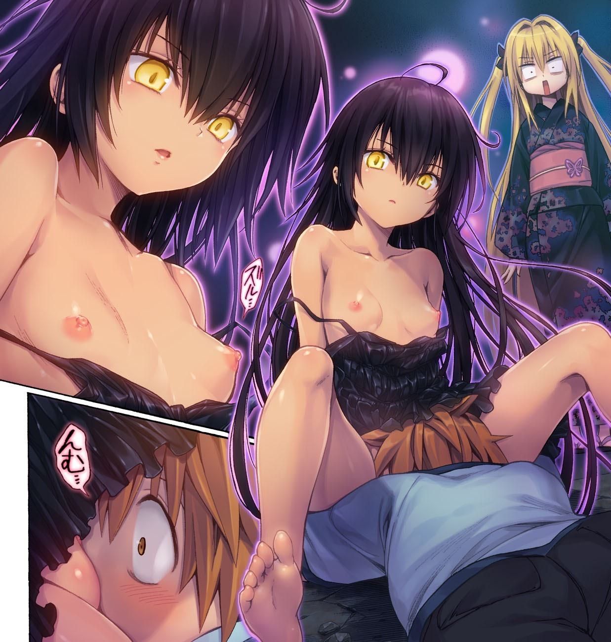 [God image] [ToLOVE RU] is not a man who does not see the erotic color illustration collection wwwwwwww 75