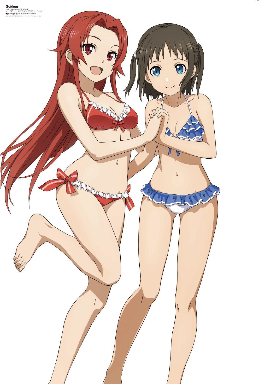 [Sword Art Online (SAO)] No. 50 erotic images such as Kana-chan and straight Leaf Chan tomorrow 1