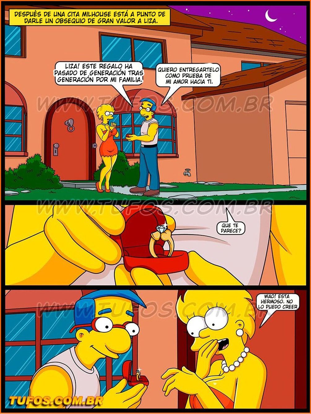 (español) El Valioso Anillo Familiar – Los Simpsons [Ver-Comics-Porno.com] 2