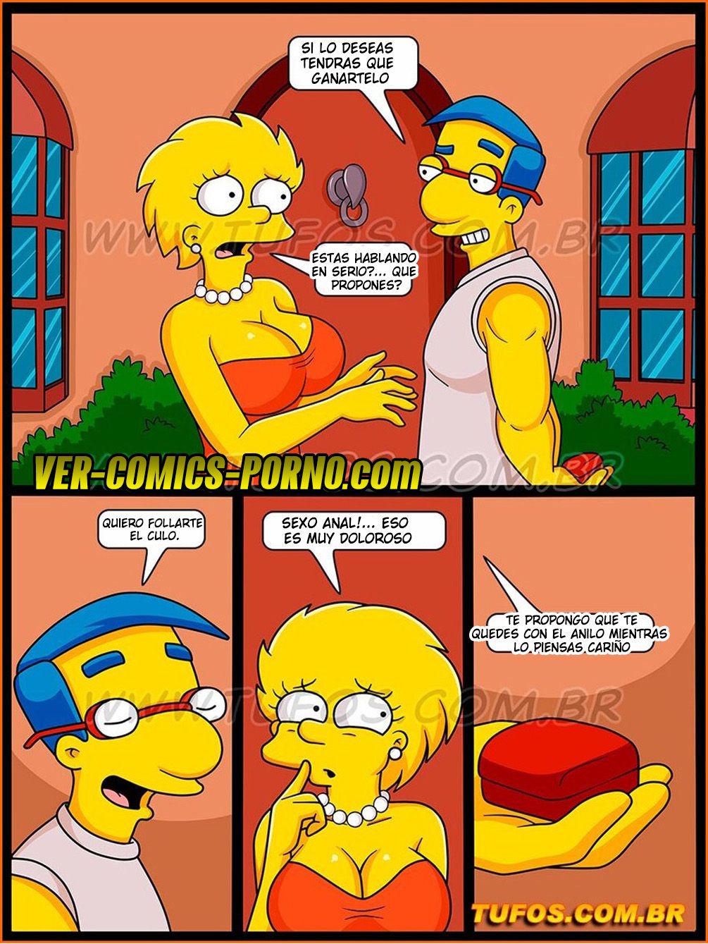 (español) El Valioso Anillo Familiar – Los Simpsons [Ver-Comics-Porno.com] 3