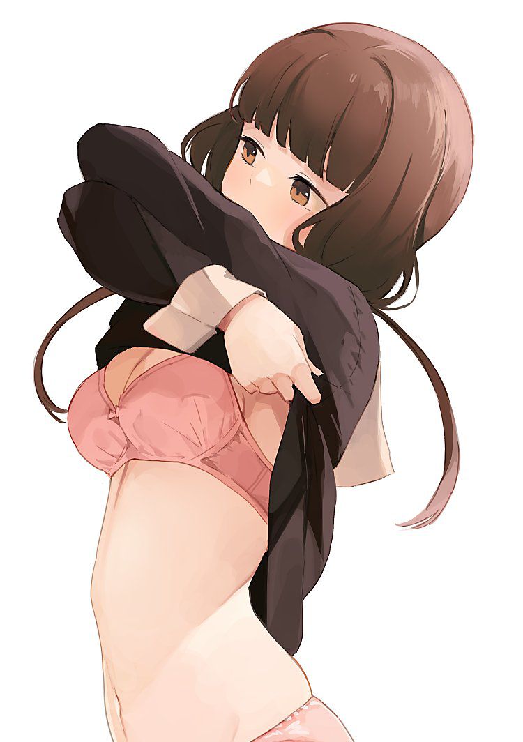 【2nd】Erotic image of a girl with her jacket pulled up and her breasts and bra are fully visible, Part 49 15