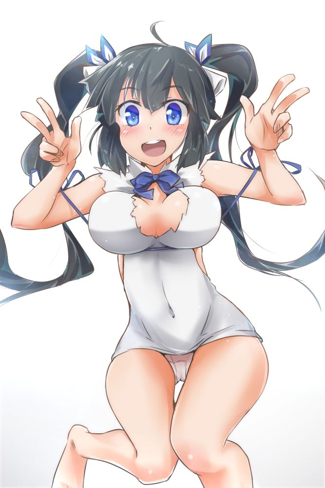 [Hestia image 11] Dirty God Hestia-chan big breasts in the string is supposed to be more and more... image wwww Part11 [Danmachi] 17