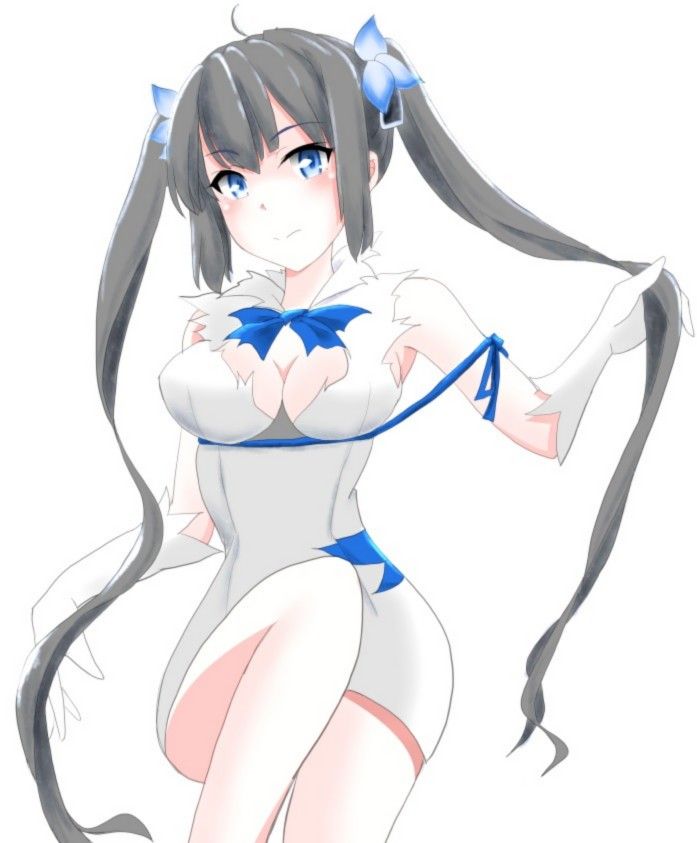 [Hestia image 11] Dirty God Hestia-chan big breasts in the string is supposed to be more and more... image wwww Part11 [Danmachi] 4