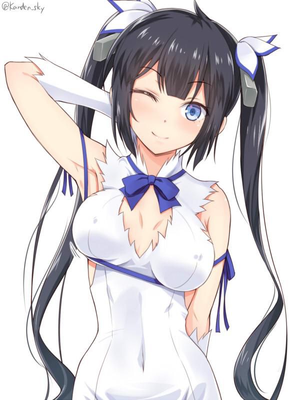 [Hestia image 07] Dirty God Hestia-chan big breasts in the string is supposed to go up fast and Ella image wwww part07 [Danmachi] 1