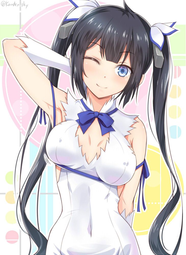 [Hestia image 07] Dirty God Hestia-chan big breasts in the string is supposed to go up fast and Ella image wwww part07 [Danmachi] 13