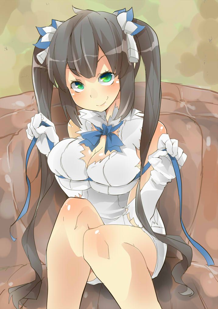 [Hestia image 07] Dirty God Hestia-chan big breasts in the string is supposed to go up fast and Ella image wwww part07 [Danmachi] 14