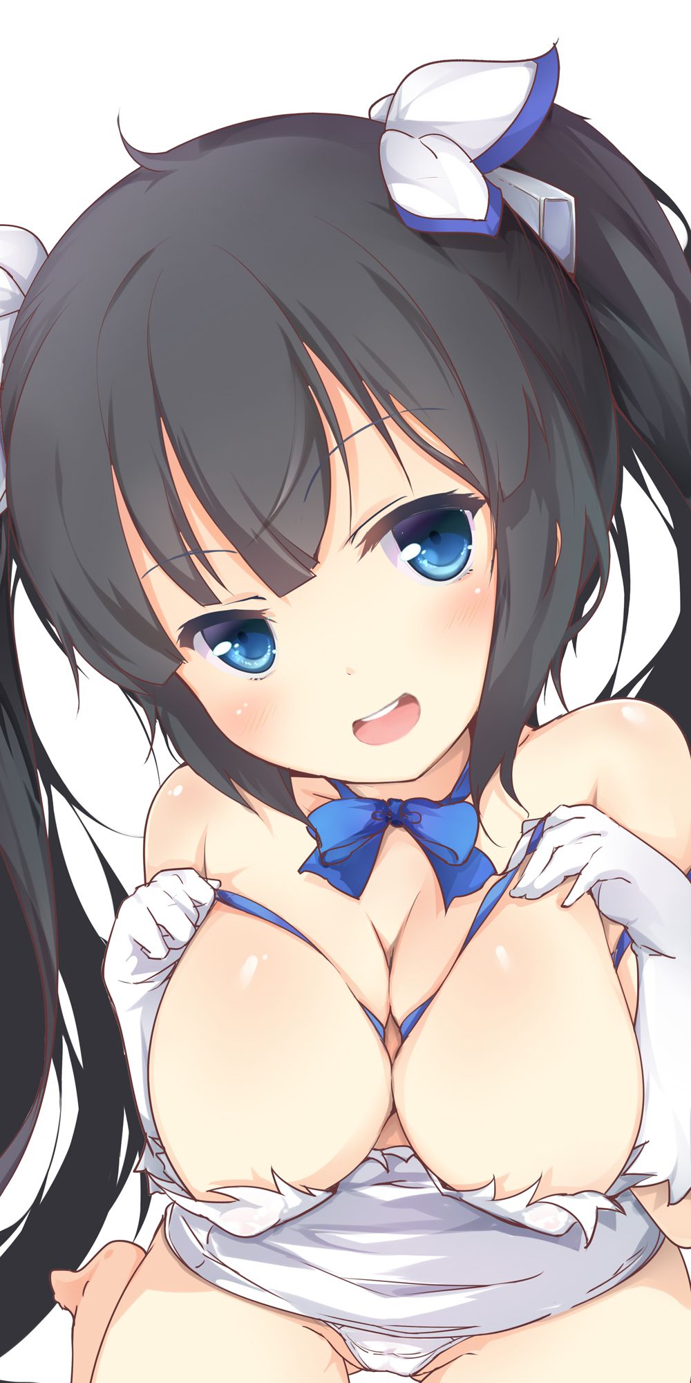 [Hestia image 07] Dirty God Hestia-chan big breasts in the string is supposed to go up fast and Ella image wwww part07 [Danmachi] 17