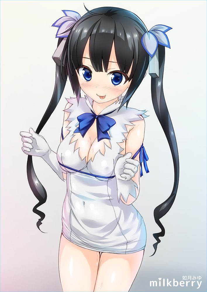 [Hestia image 07] Dirty God Hestia-chan big breasts in the string is supposed to go up fast and Ella image wwww part07 [Danmachi] 25