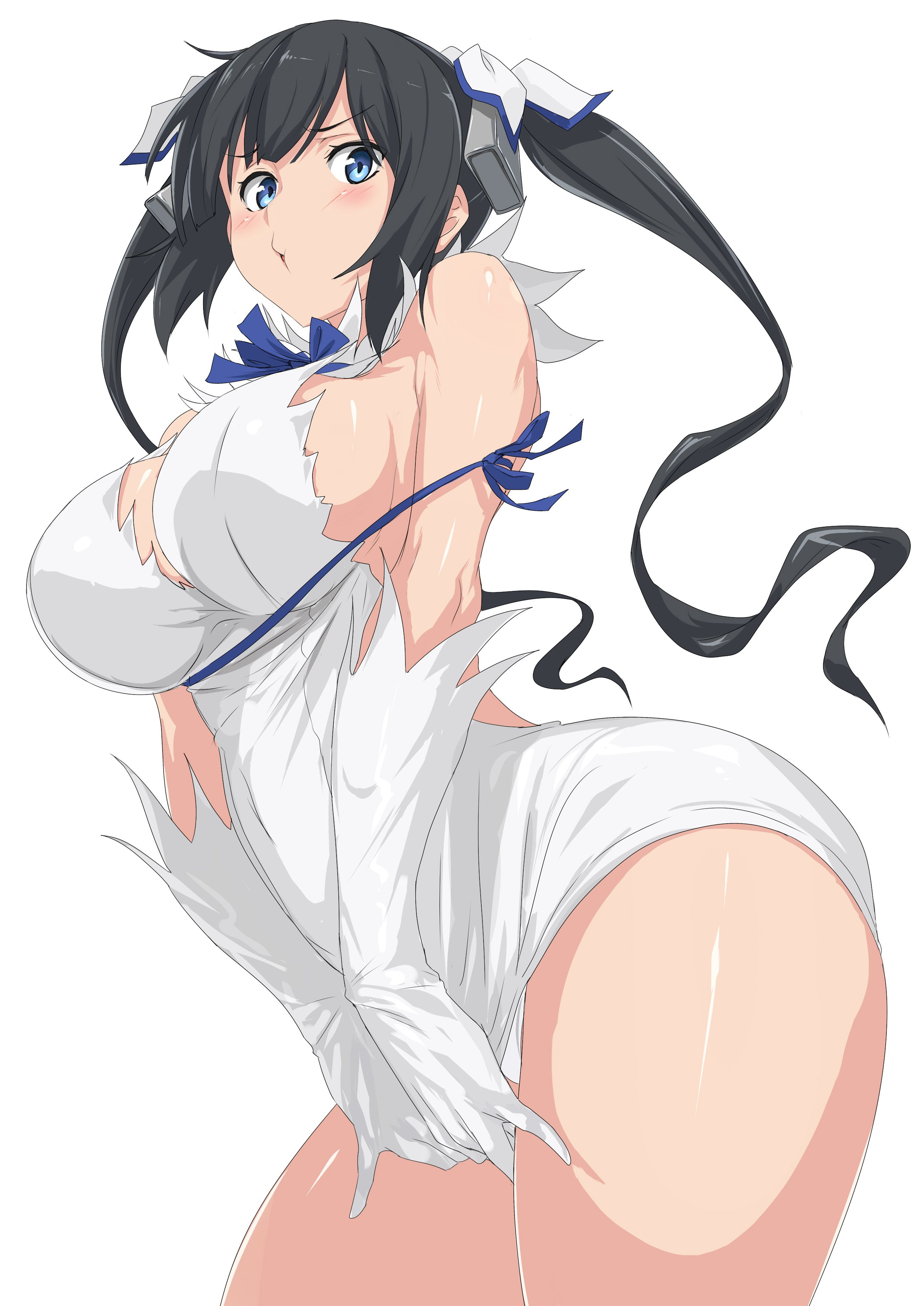 [Hestia image 07] Dirty God Hestia-chan big breasts in the string is supposed to go up fast and Ella image wwww part07 [Danmachi] 3