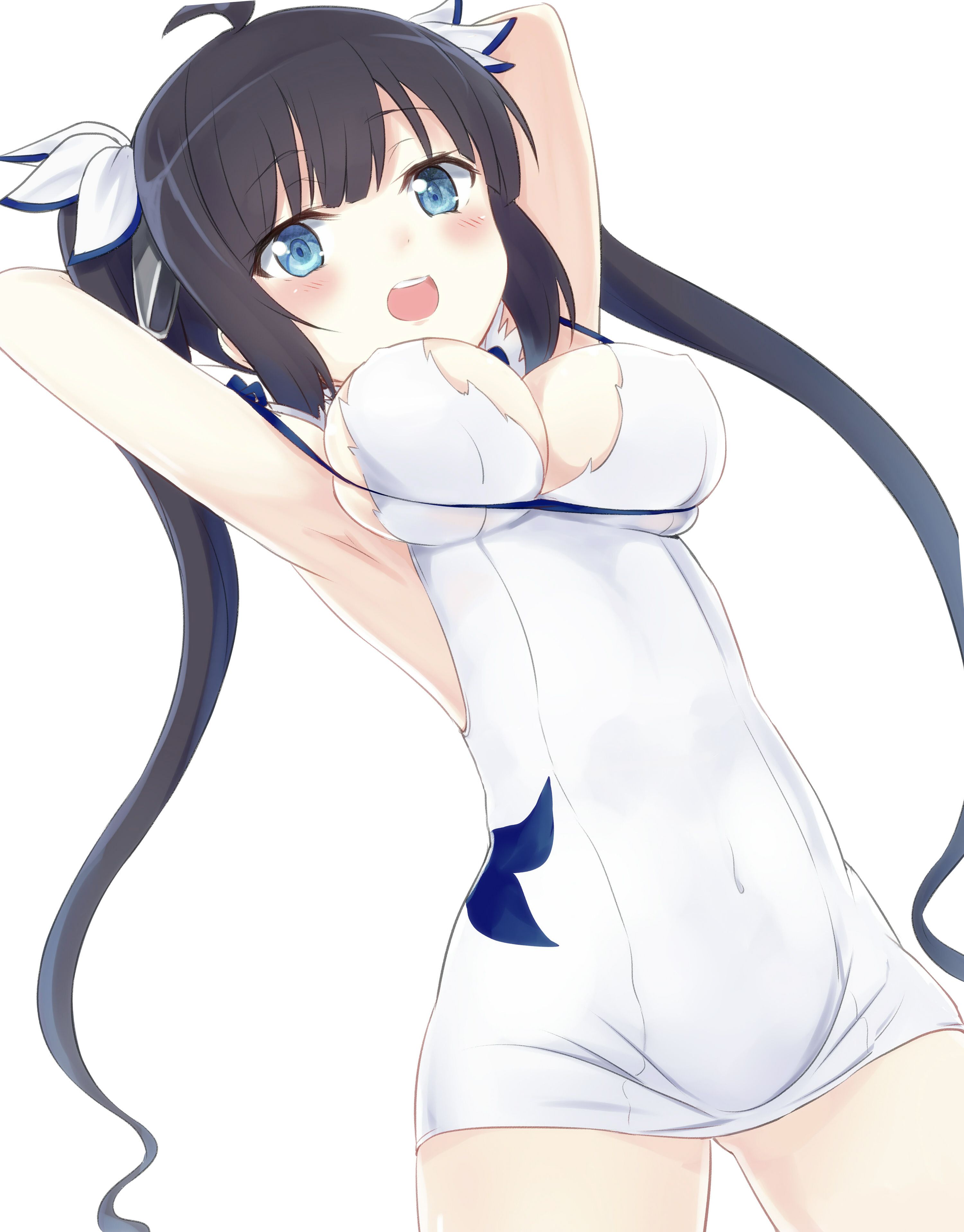 [Hestia image 07] Dirty God Hestia-chan big breasts in the string is supposed to go up fast and Ella image wwww part07 [Danmachi] 4