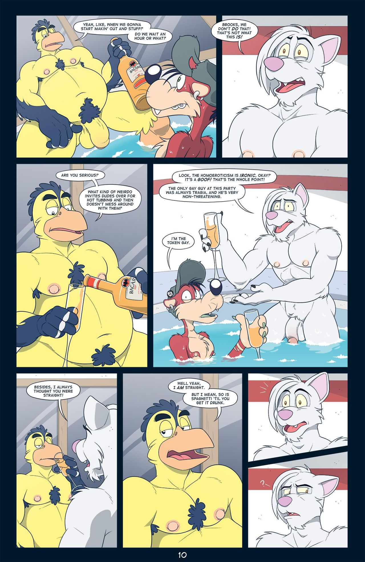 [Anti Developmnt]Naked Hot Tub Party (ONGOING) 10