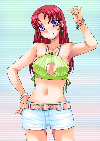 【Erotic Image】Meilyn Hawke's character image that you want to use as a reference for erotic cosplay in Mobile Suit Gundam SEED 3