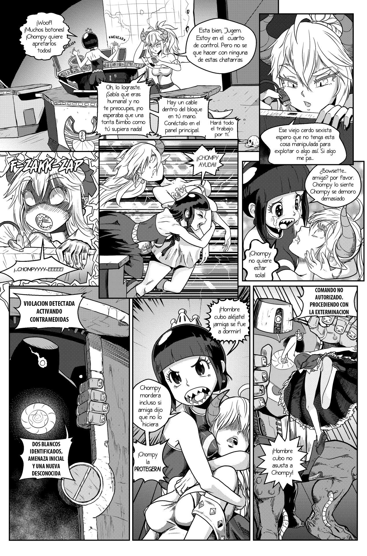 [Pencils] Bowsette Saga Vol.1 Y Vol.2 Completos - Vol.3 En Progreso (Mario Bros.) [Spanish] by Arkoniusx 45