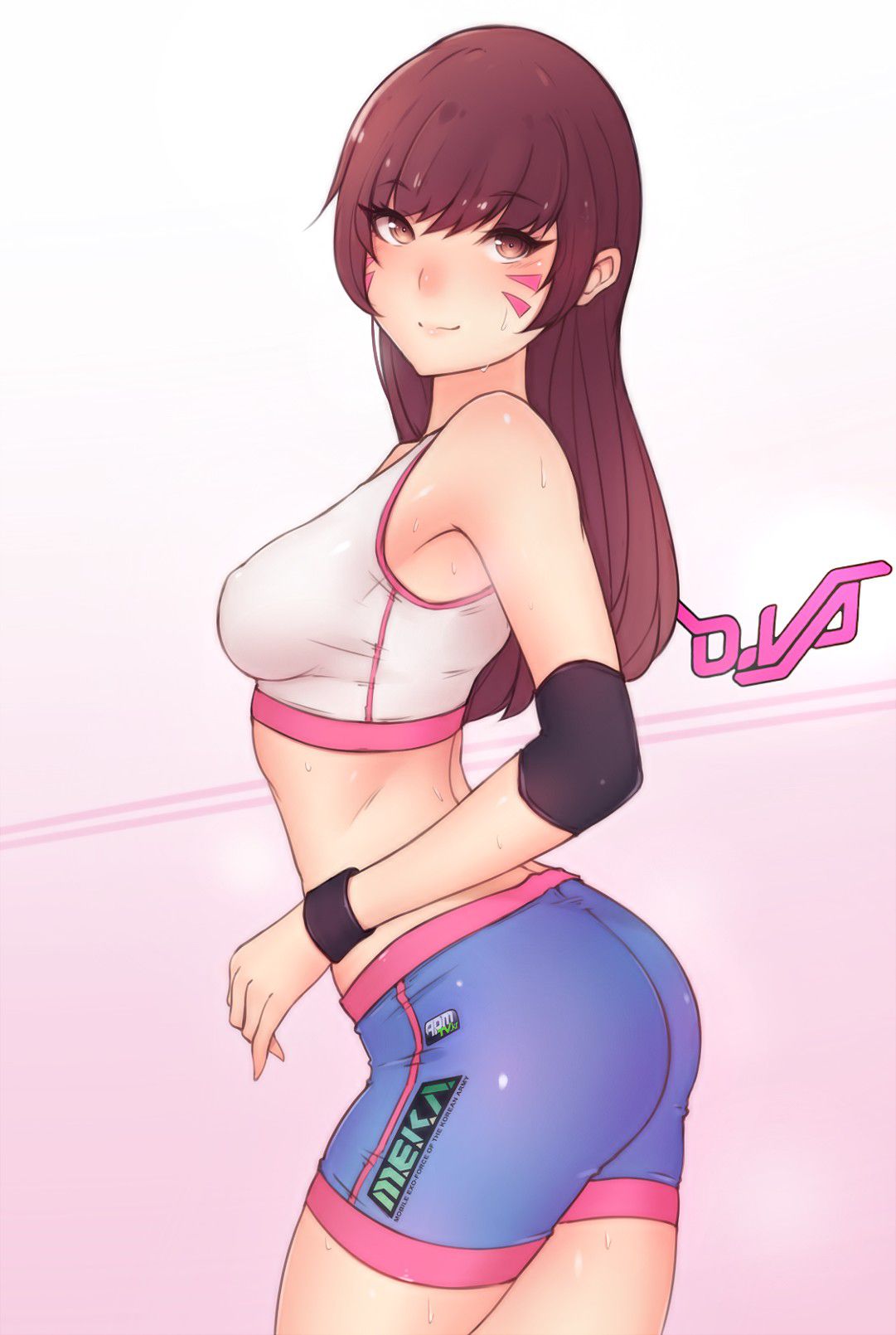 [2nd] The second erotic image of a pretty girl wearing a sports bra [sports bra] 2