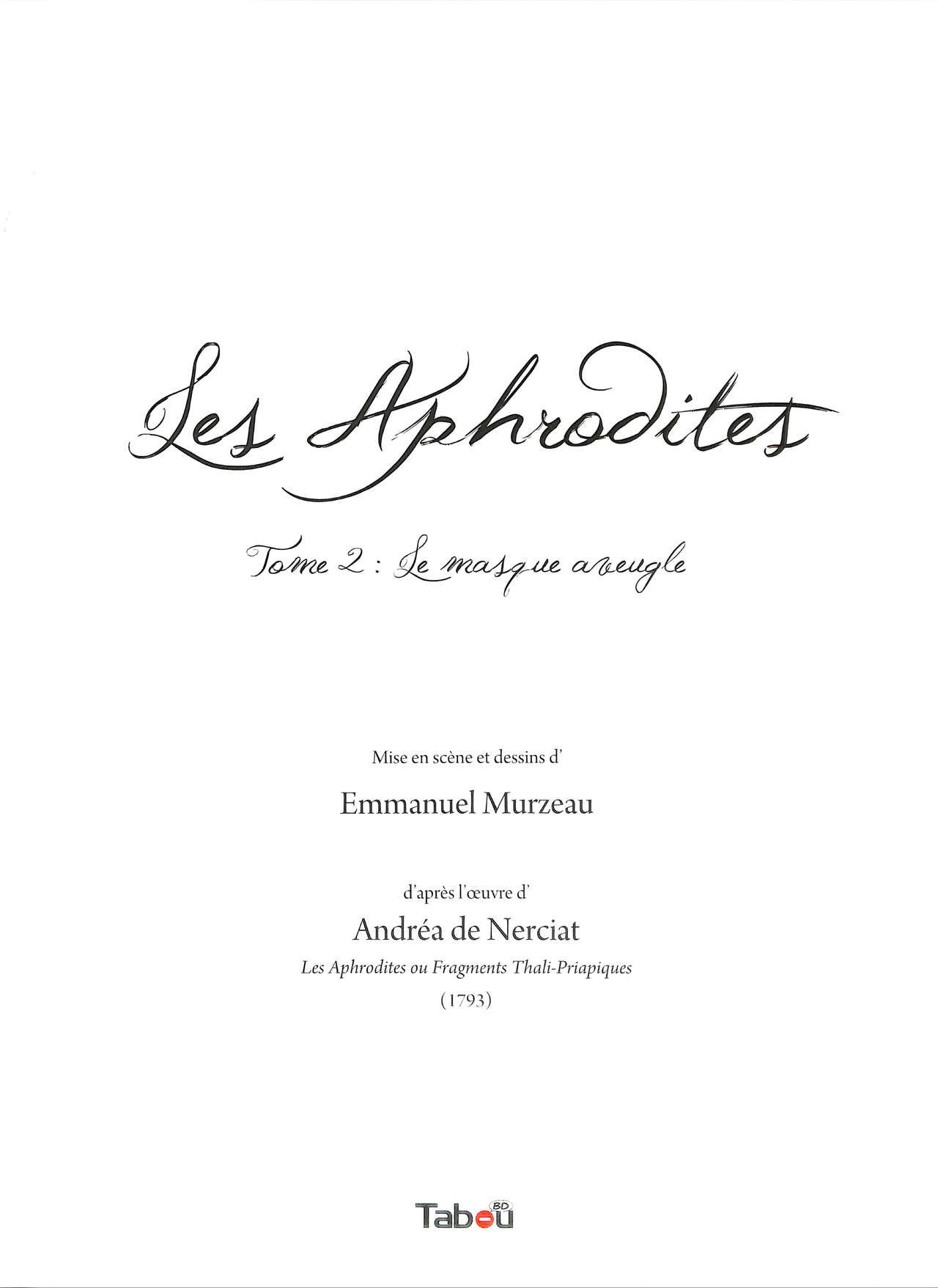 [Emmanuel Murzeau](Les Aphrodites 2) Le masque aveugle [french] 4